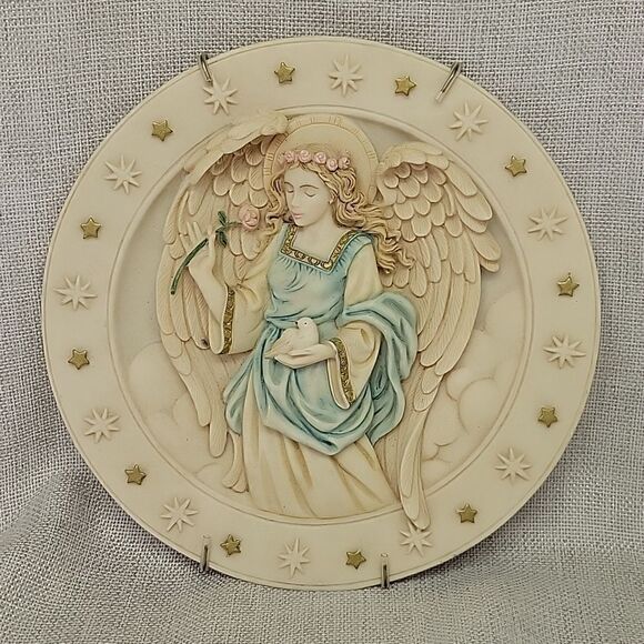 Seraphim Collection Plate "Flora Flower of Heaven" 3rd Edition & ornament - Picture 2 of 7